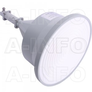 LB-CL-90-70-C-NF 线极化透镜喇叭天线 8.2-12.4GHz增益25dB N型座