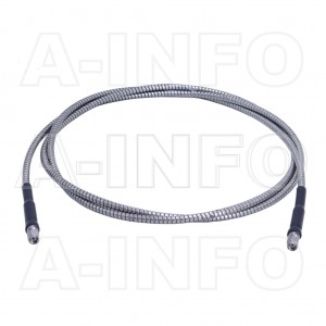 1.85M-1.85M-B010S-1000 柔性线缆组件 1000mm DC-67GHz 1.85mm公头和 1.85mm公头